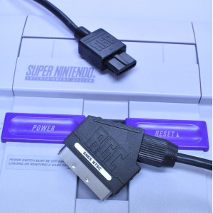 Super Nintendo NTSC Famicom SNES RGB SCART PACKAPUNCH PRO CABLE